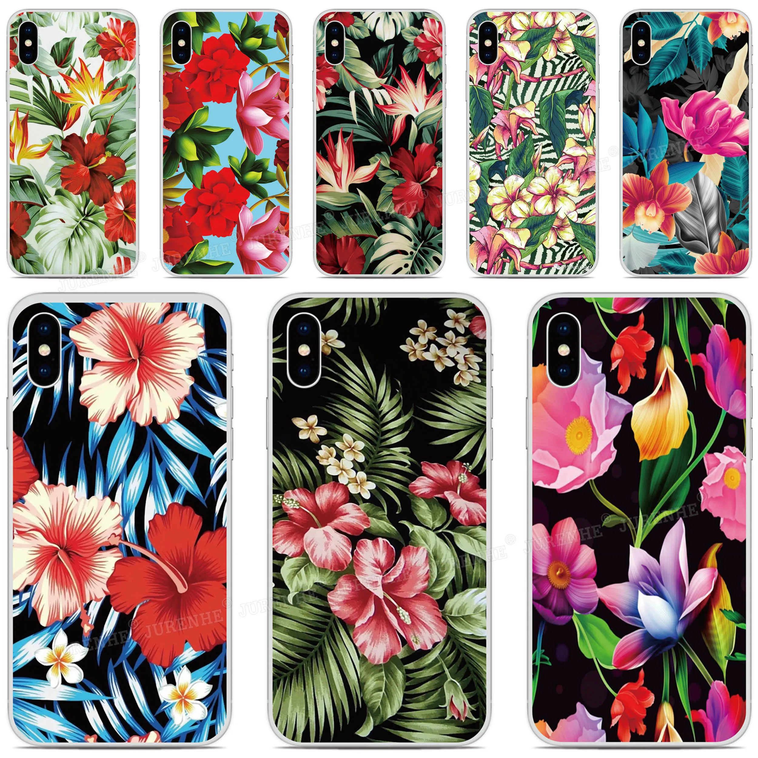 

Custom Silicone Cover Exotic Flower Floral For Vodafone Smart N11 V11 N10 V10 X9 E9 C9 N9 Lite V8 N8 E8 Prime 6 7 Phone Case