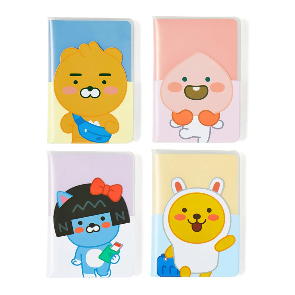 Простой держатель для карт с рисунком из мультфильма папка паспорта сумка мужчин