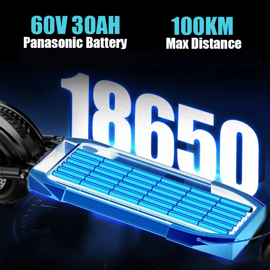 2021 Motorcycle Electric scooter Bike 5600W Dual Motor Scooters Adults with Seat 80KM/H Max Speed E Scooter | Спорт и развлечения