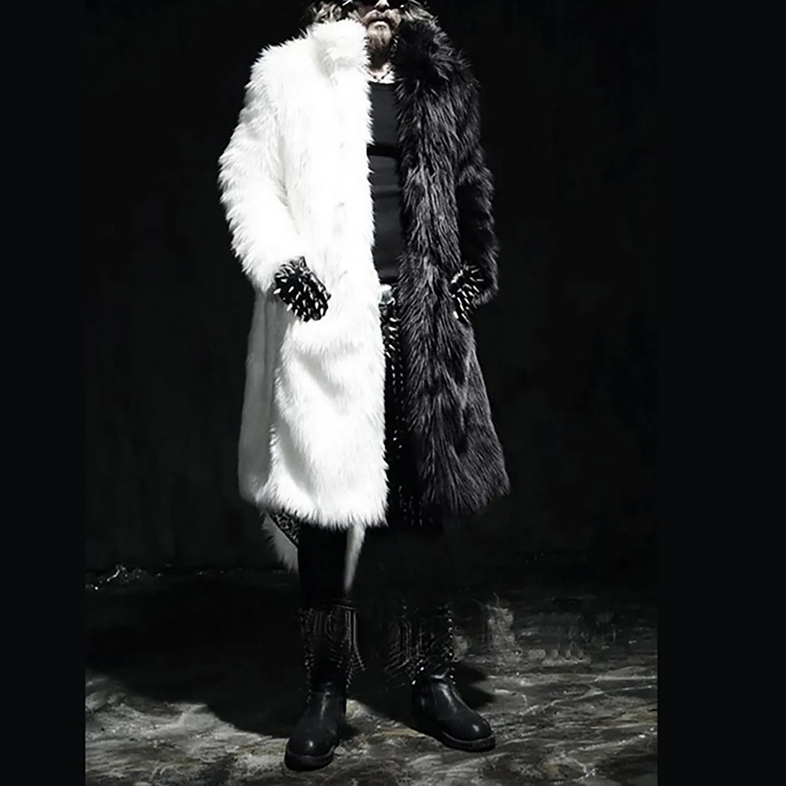 2021 модная мужская теплая утепленная длинная жакет кардиган кофта верхняя одежда