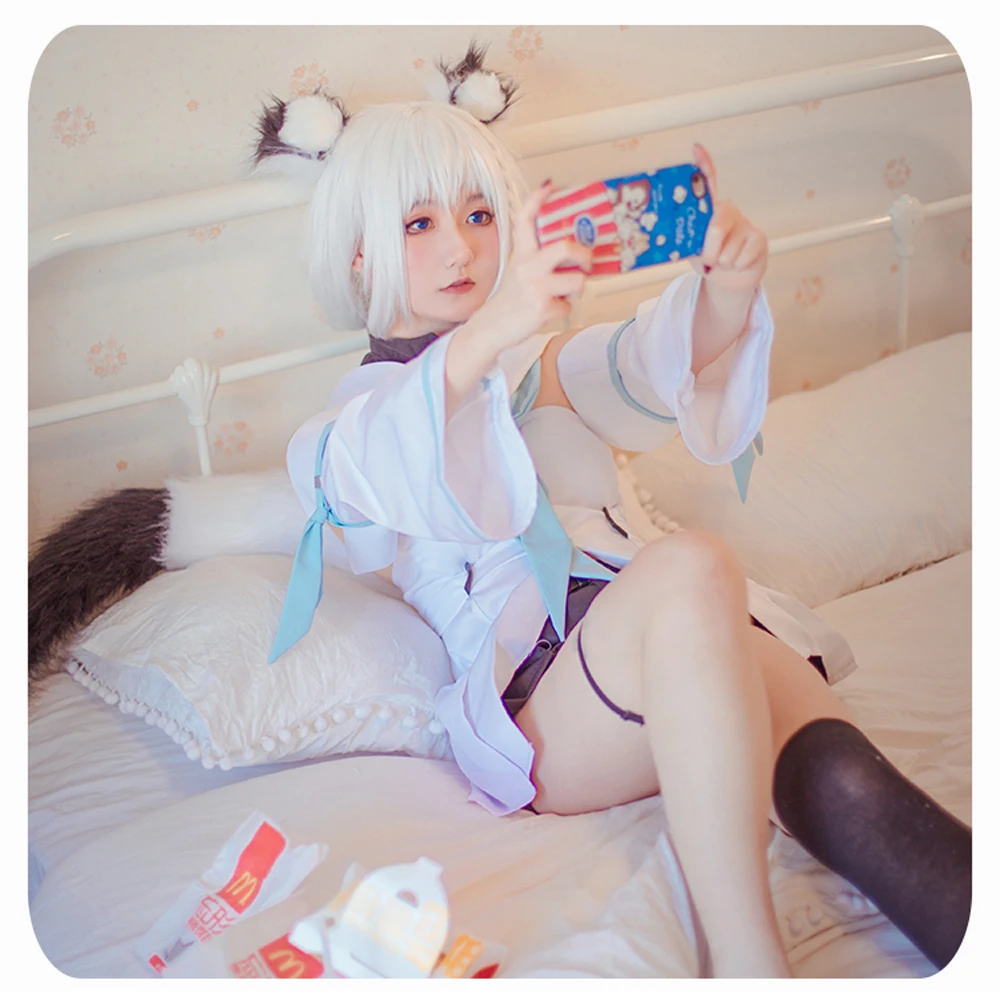 VEVEFHUANG Kосплей аниме японский Honkai ударопрочный 3 й выдувание снег маленькая лиса