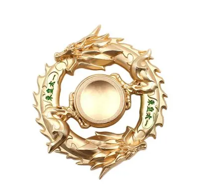

Dragon Metal Fidget Spinner Zinc Alloy Gyro Rotary EDC Hand Spinner For Autism And ADHD Focus Stress Fingertip