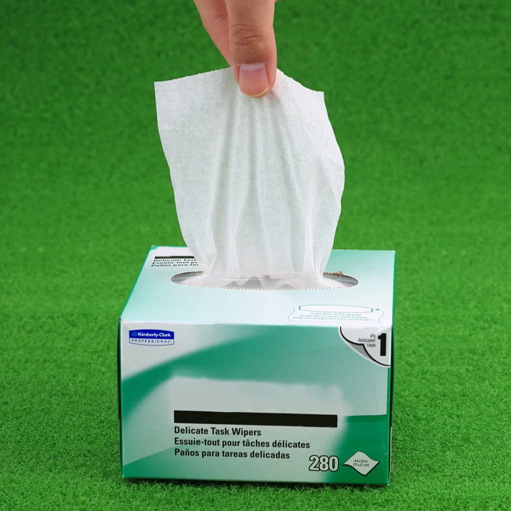 

280 pcs/box Optical Fiber Cleaning Dust Free Paper Delicate Task Wipers Optical Fiber Science Equipment Cleaning Paper Tools New