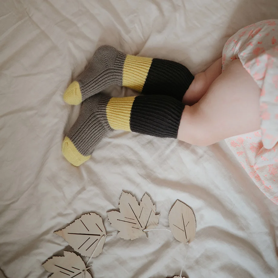 Bobo Choses/гольфы для новорожденных носки маленьких мальчиков и девочек