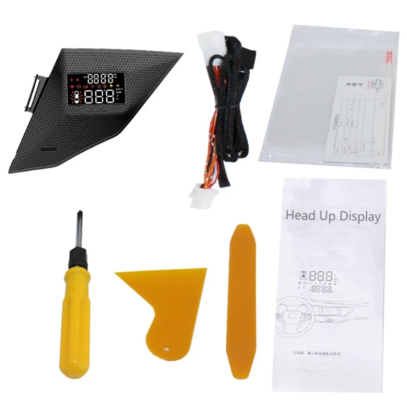 

Car OBD HUD Head Up Display for Toyota CHR C-HR 2017- 2019 Headup Display Speedometer Fuel Consumption Projector