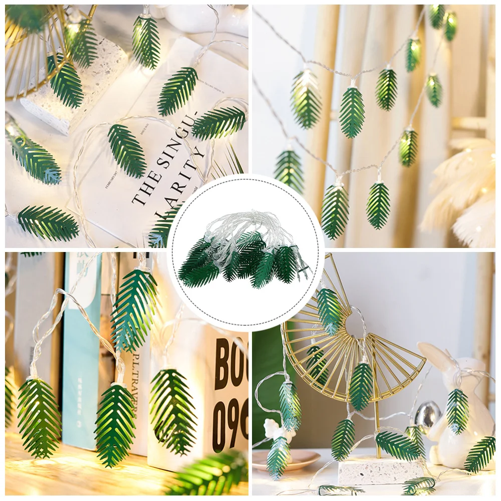 

LED Lamp String Pine Needle Shaped Light String Night Lamp Adornment Battery