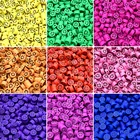 30 шт.лот 10 мм глиняные бусины овальной формы бусины из полимерной глины для изготовления ювелирных изделий сделай сам браслетов аксессуары