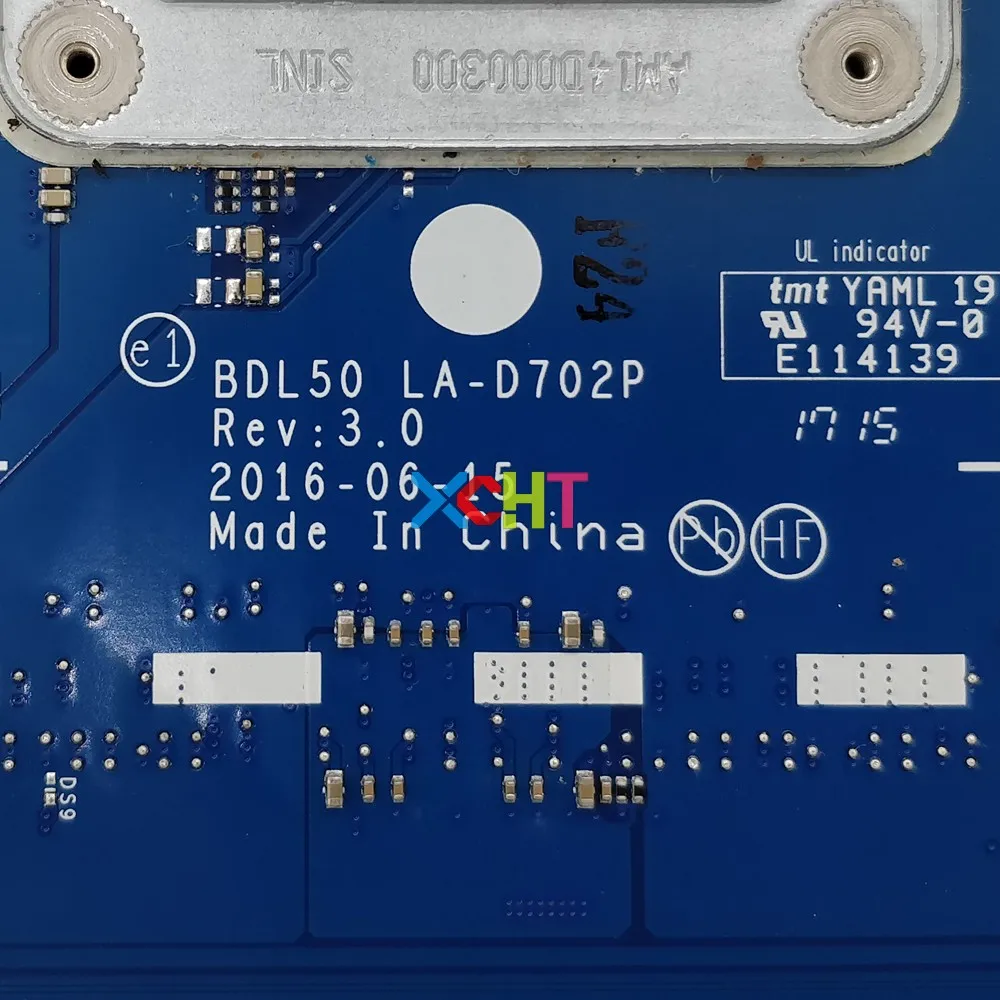 854944-001 854944-601 BDL50 LA-D702P UMA w N3060 CPU для ноутбука HP 15-ay материнская плата | Компьютеры и