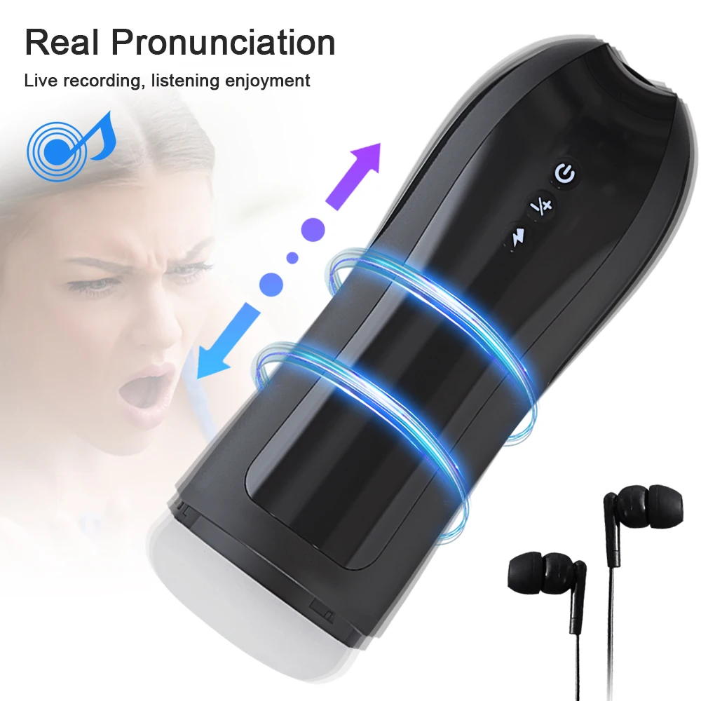 Thrusting Automatic Male Masturbator Sex Toys For Men Handfree Mastubator Man Vaginal Masturbation Intimate Goods for Adults 18