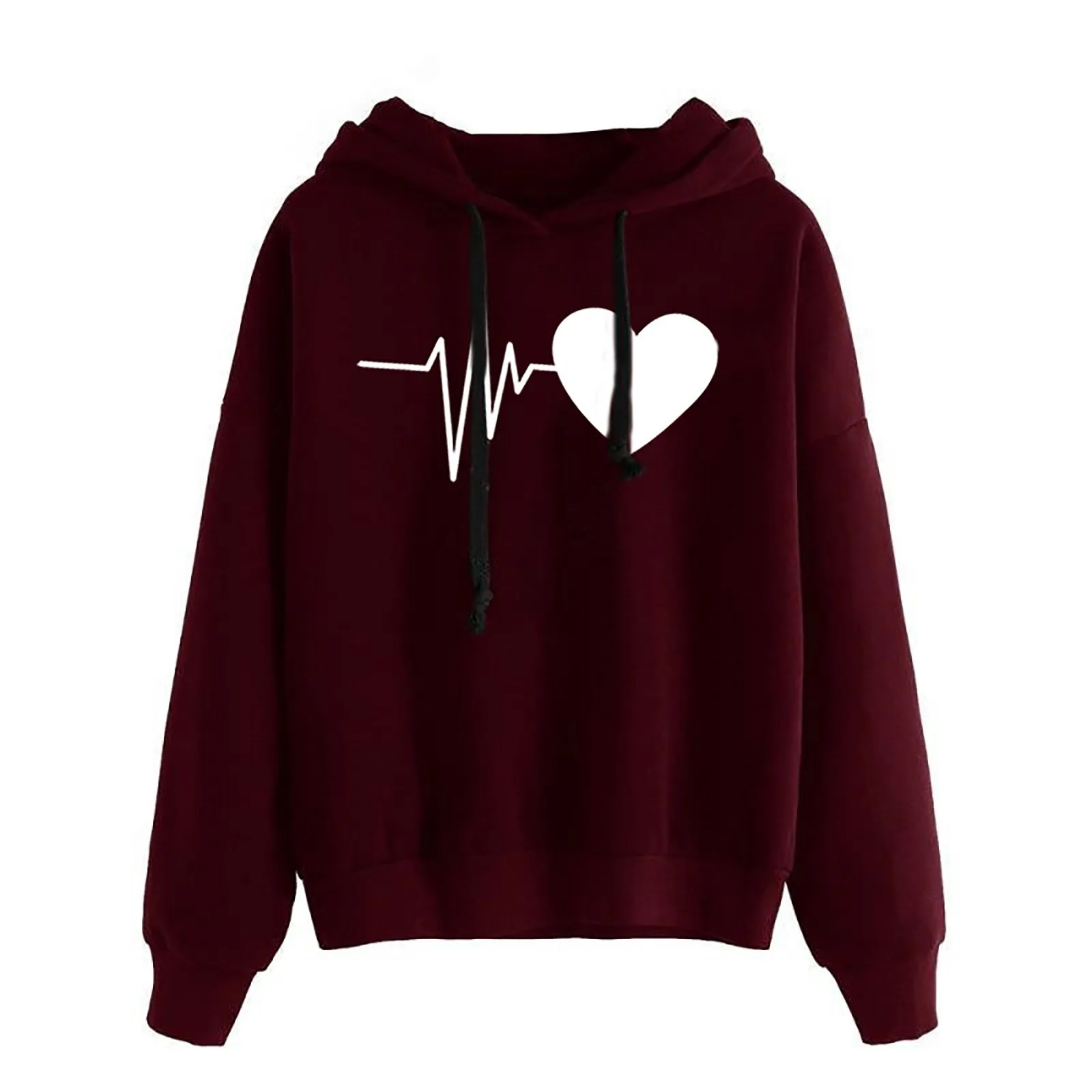 Women's Hoodies Autumn Winter Hooded Sweatshirt Pullover Tops Long Sleeved Hoodie Comfortable 2021 New Moletom Feminino
