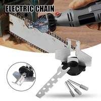 sharpening set cutting tools chain saw attachment rotary power drill hand sharpener adapter tool kits qp2