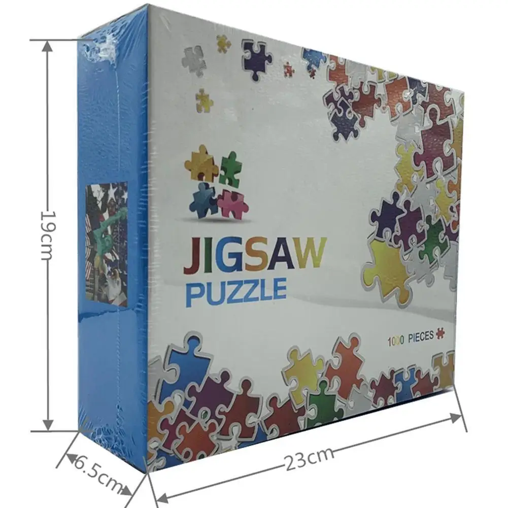 

2021 1000 Pieces Of Paper- Puzzle, American Flag Eagle Stock! Puzzle Jigsaw Toy Adult In Independence Day Y8T3