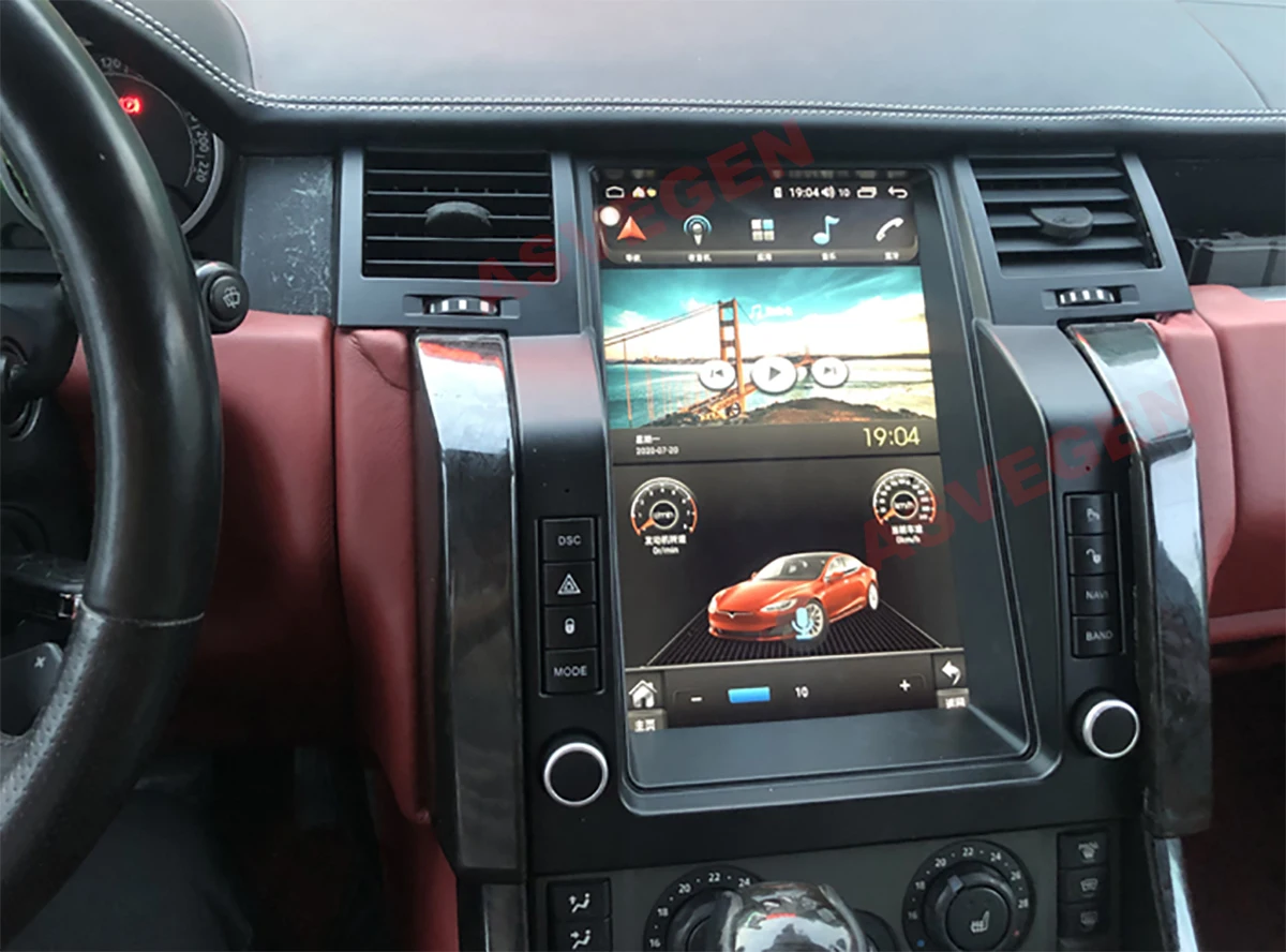 Экран 12 1 ''на Android 10 0 6 ГБ + 128 Tesla для Land Range Rover Sports 2005-2009 Автомобильная магнитола