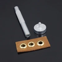 1 sets eyelets punch die setting tool kit for leather craft clothing banner grommet 3 5 4 4 5 5 6 8 10 12mm
