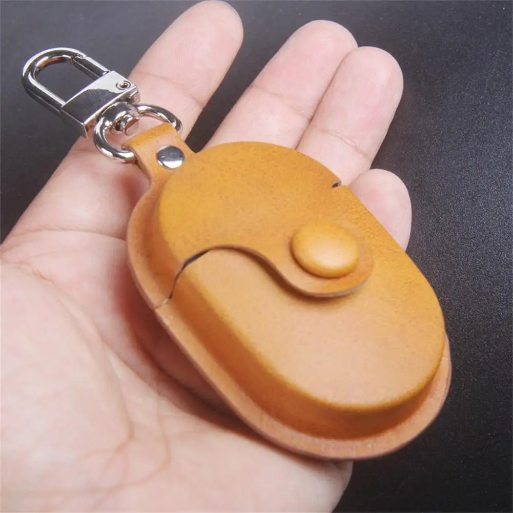 

Чехол с брелоком для Redmi AirDots/AirDots 2/AirDots S, кожа, противоударный, защитный чехол для наушников