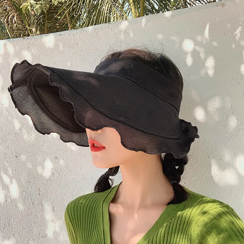 WeMe хлопка и конопли в сложенном виде пустая верхняя шляпа для дам с летними