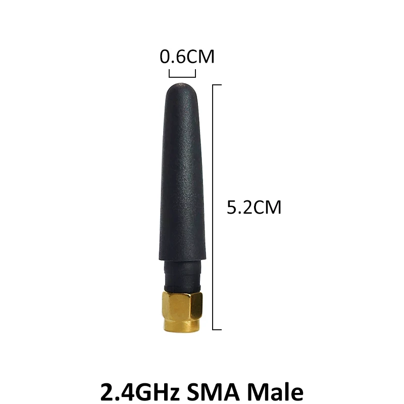 5pcs 2.4 GHz Antenna wifi 5dBi SMA Male Connector 2.4ghz antena IOT  Router Wi fi +21cm RP-SMA to ufl./ IPX 1.13 Pigtail Cable
