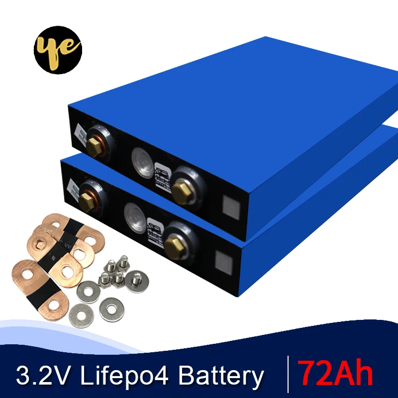 

Литий-железо-фосфатный аккумулятор, 3,2 В, 72 А ч, 16 шт.