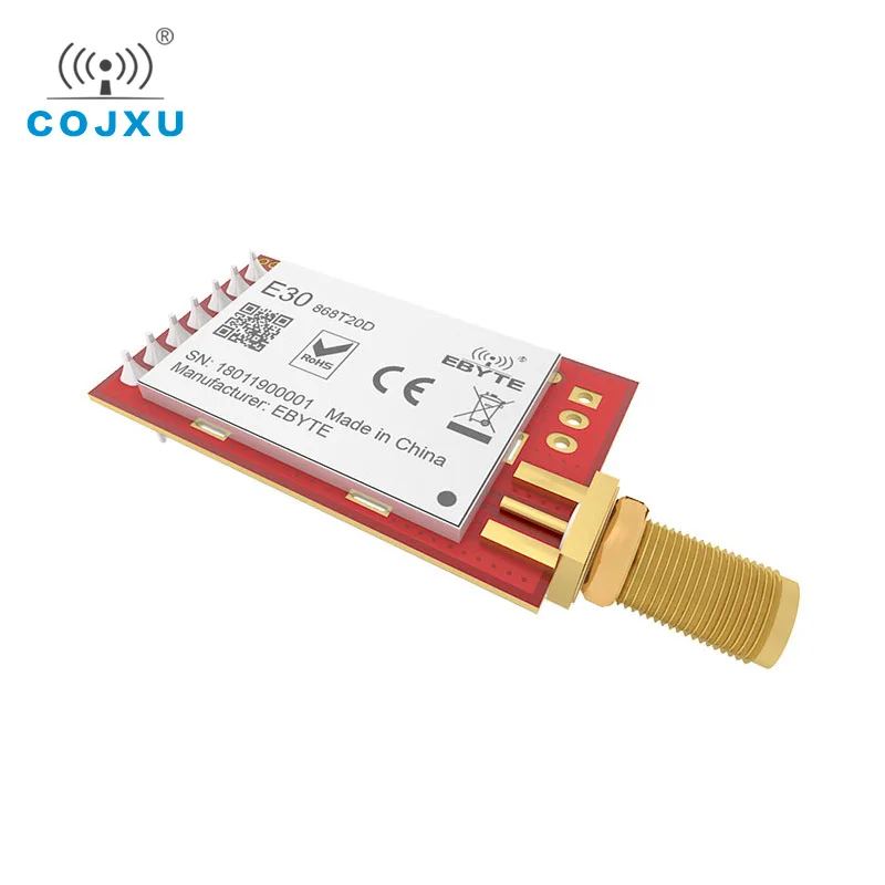 SI4463 868 МГц ebyte E30 868T20D передатчик радиочастотный модуль дальнего радиуса UART IOT