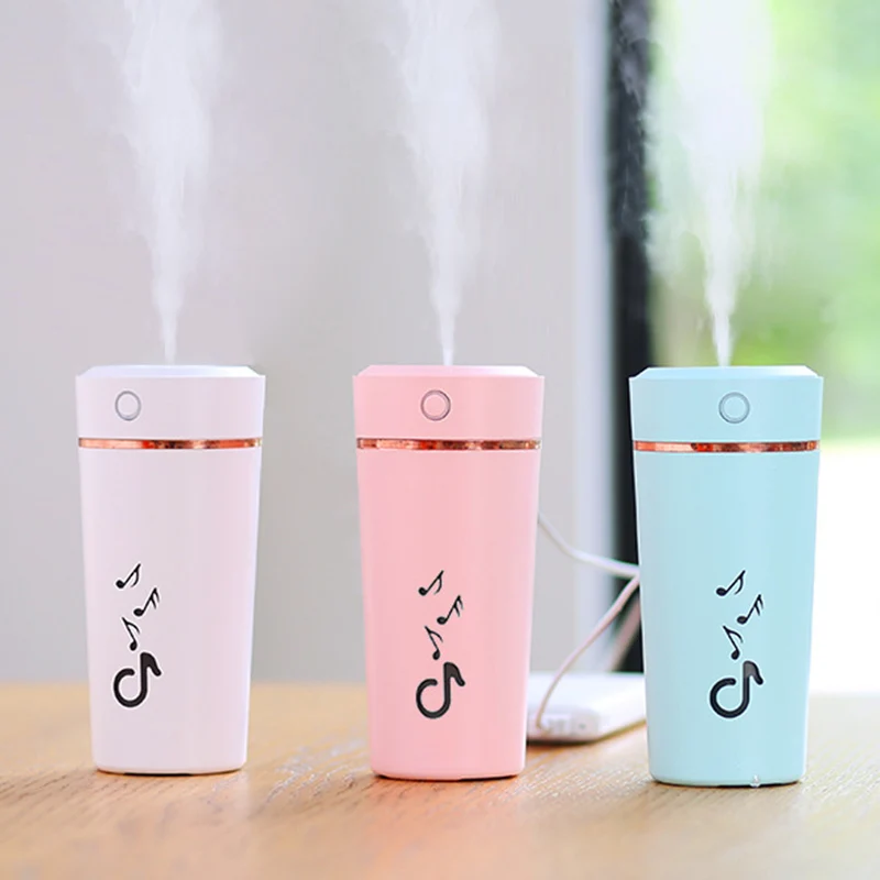 Ультразвуковой USB-увлажнитель воздуха Note с таймером 2 режима диффузор эфирного