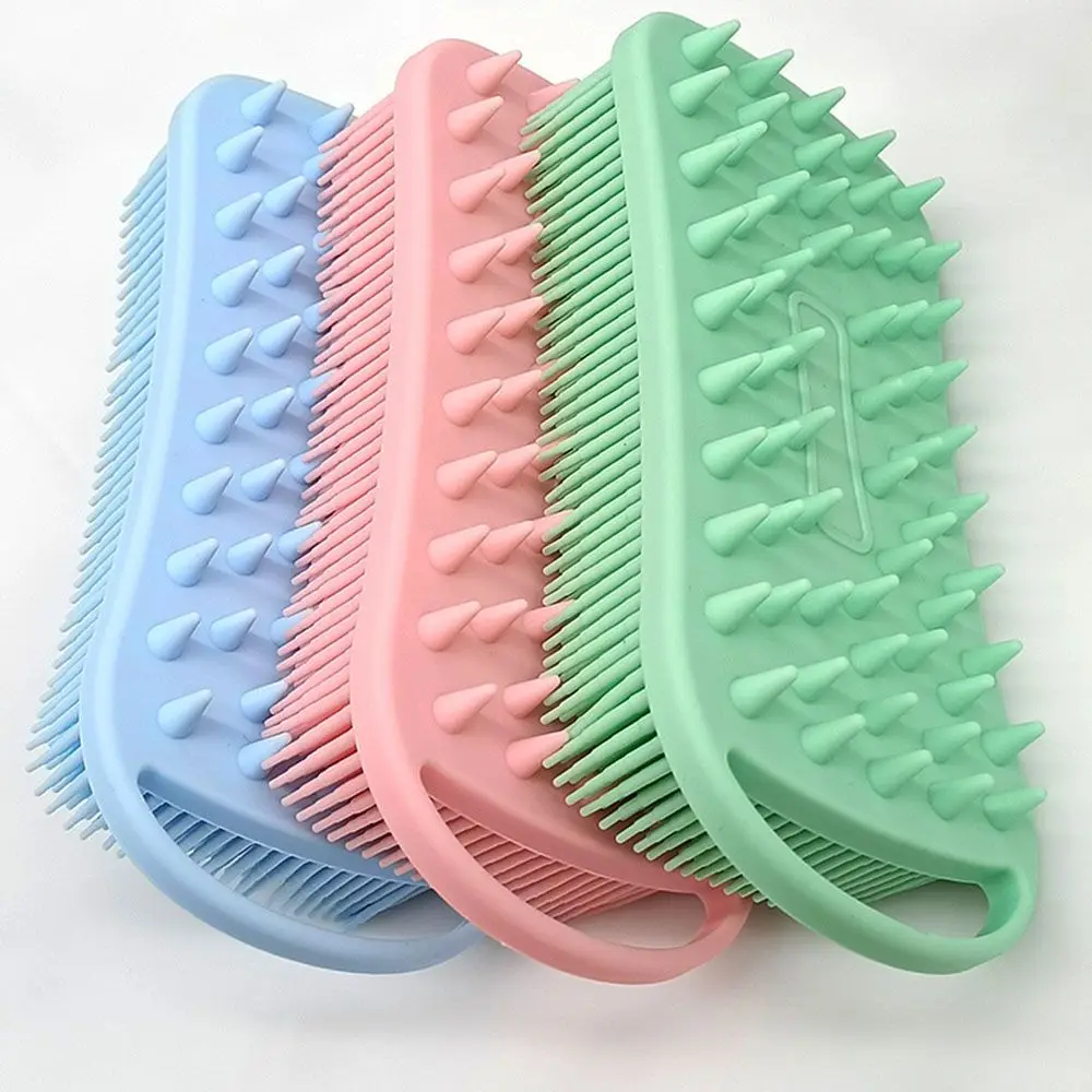 Мягкая силиконовая щетка для ванны детский душ очищающая грязь удалитель грязи