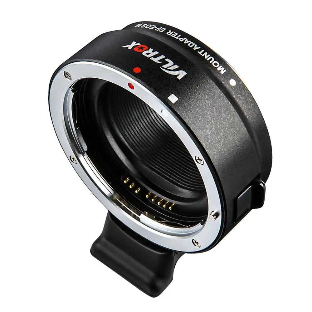 Электронный адаптер для объектива Viltrox EF-EOSM с автофокусом для объектива Canon EOS EF EF-S для камеры EOS M EF-M M2 M3 M5 M6 M10 M50 M100
