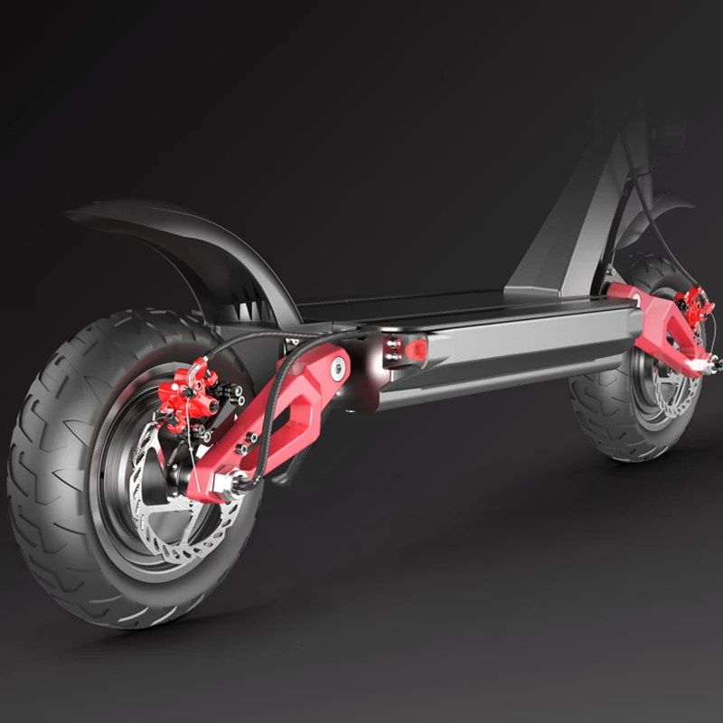 Скутер мощный E4-9 двойной minimotors электродвигатель двойной подвескойдля ультра kick E4-9