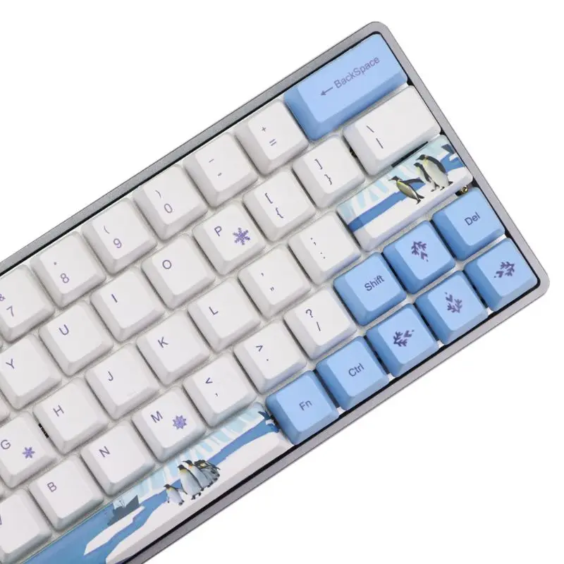 

61+11 OEM PBT Keycaps Full Set Mechanical Keyboard Keycaps PBT Dye-Sublimation Cherry Keycaps