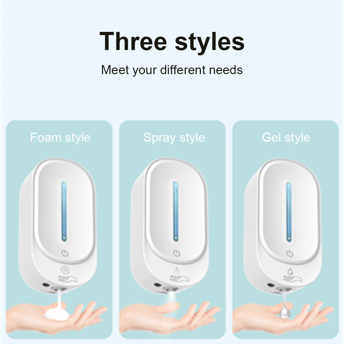 

Touchless Automatic Soap Dispenser Smart Foam Machine Infrared Sensor Foam Soap Dispenser Hand Sanitizer Washing Machine