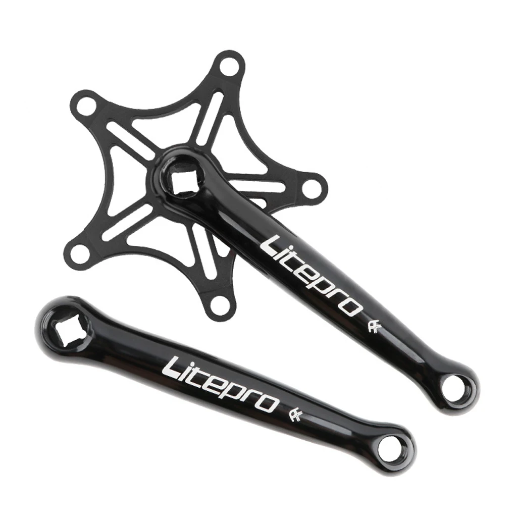 

Square Hole Crankset 170mm Crank Arm BCD 130mm Bike Crank Set