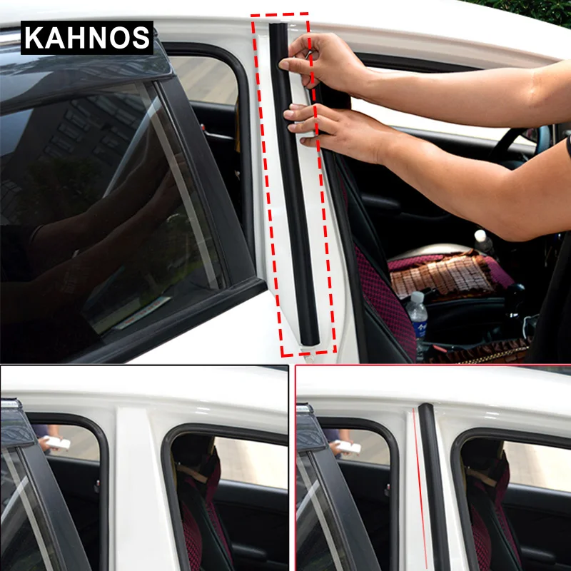 2 шт. двери автомобиля резиновые этиленового пропилен каучука прокладки B столб