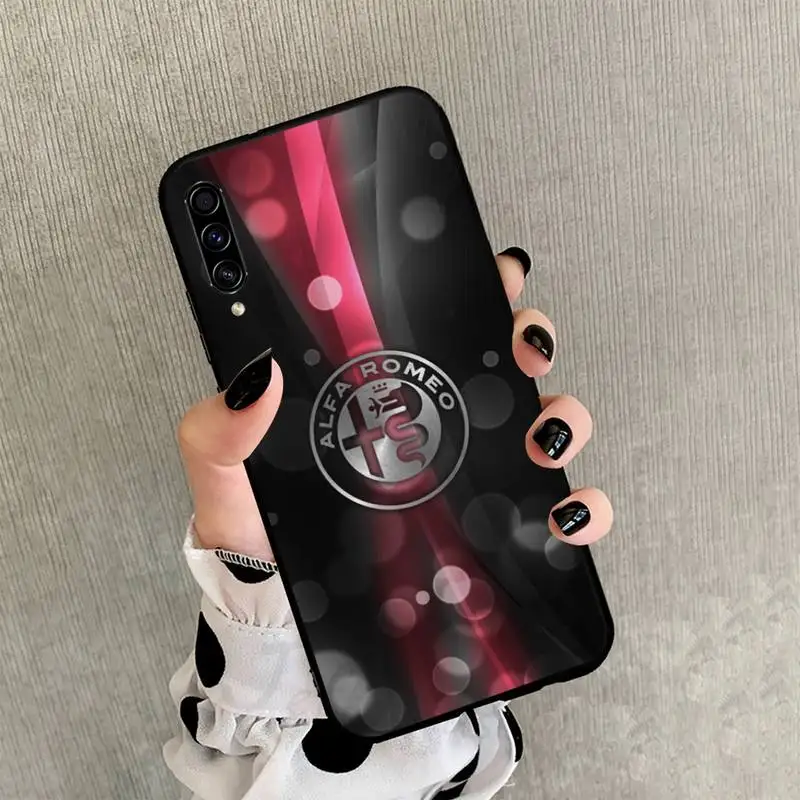 

Fashion alfa romeo logo Phone Case For Samsung Galaxy J2 J4 J5 J6 J7 J8 2016 2017 2018 Prime Pro plus Neo duo