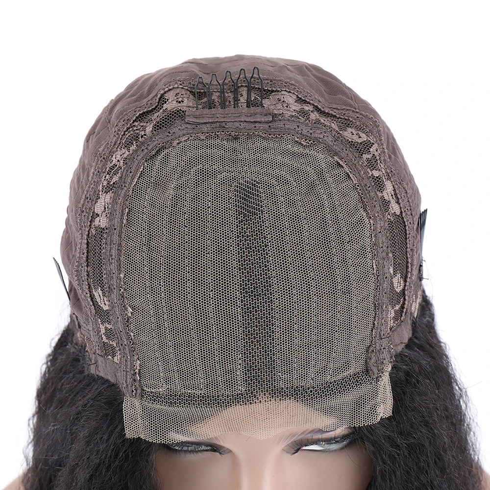 

Curly Lace Front Human Hair Wigs Kinky Straight Lace Wig Human Hair Virgin Hair TOOCCI 4X4 Lace Closure For Afican Black Women