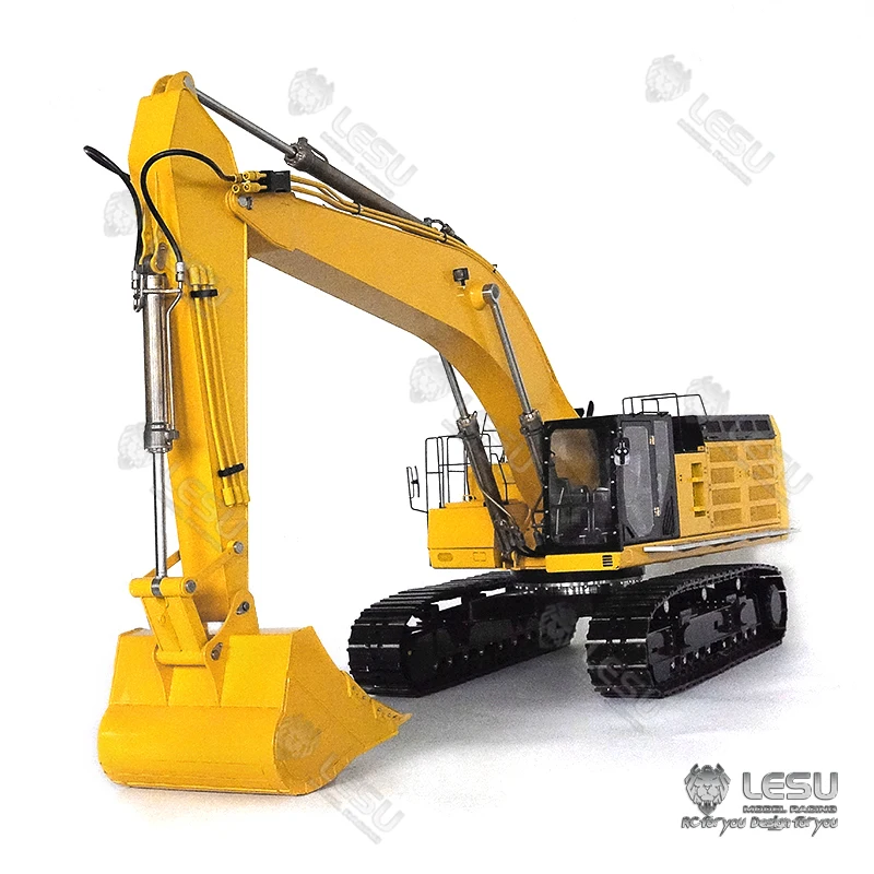 Металлический гидравлический насос экскаватора LESU 1/14 Carter 374 CAT 374F RC клапан