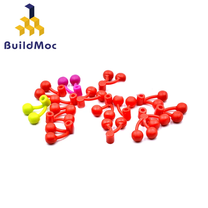 

BuildMOC Compatible Assembles Particles 22667 Food Cherry Building Blocks Parts DIY Educationa
