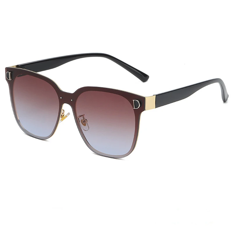 

New Trendy Ladies Sunglasses Fashion D Letter Square Sunglasses Internet Online Celebrity Womens Sunglasses