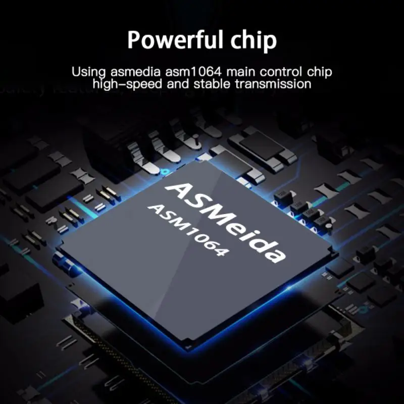 Адаптер SATA PCI-E с 4 портами плата расширения SATA3.0 на PCI Express X4 контроллер PCIE для HDD