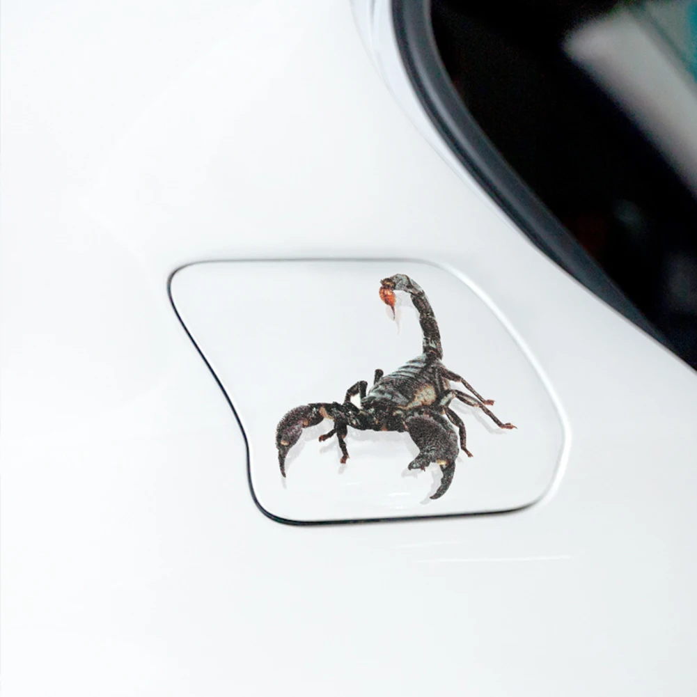 3D Паук ящерица Скорпион стикер автомобиля окна зеркало Бампер Наклейка