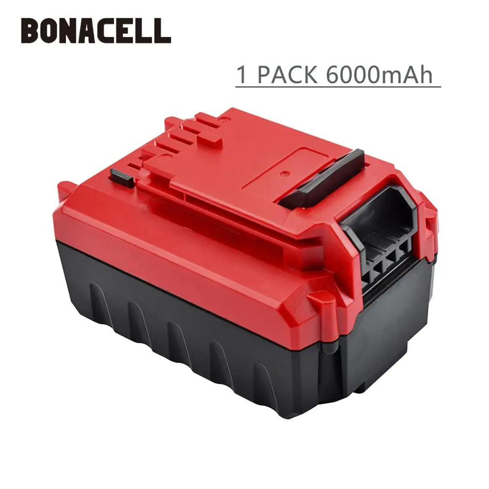 Bonacell 20V 6000 мА/ч, литий-ионный аккумулятор Батарея для кабельных PCC685L PCC680L PCC681L PCCK602L2 PCC600 PCC640 PCC682L PCC685LP PCC600 L30 - Цвет: 1PACK 6.0Ah