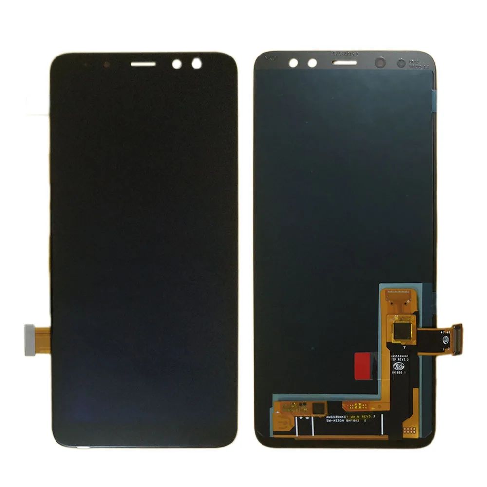 ЖК дисплей с сенсорным экраном и дигитайзером в сборе для Samsung Galaxy A8 2018 A530 A530F A530DS