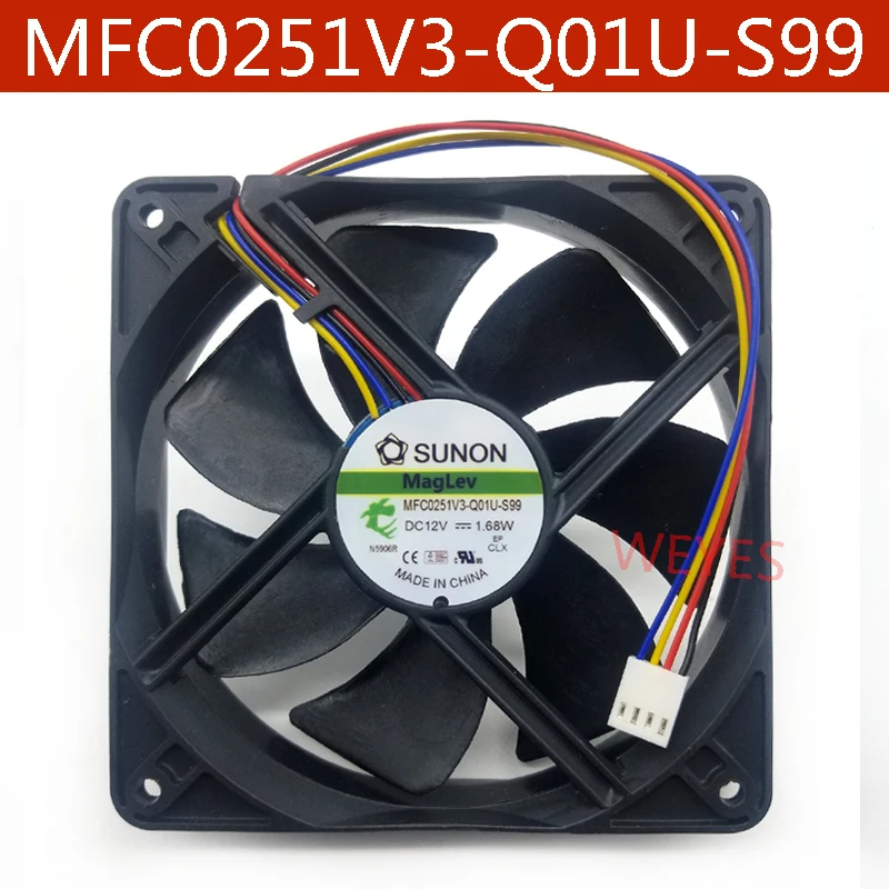 Оригинальный вентилятор охлаждения для MFC0251V3 Q01U S99 12025 120x120x25 мм 12 см 12v|Кулеры и