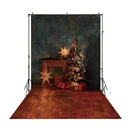 С рождественской елкой подарками для фотосъемки детских и семейных украшения аксессуары для фотостудий Счастливого Рождества фон W-1723