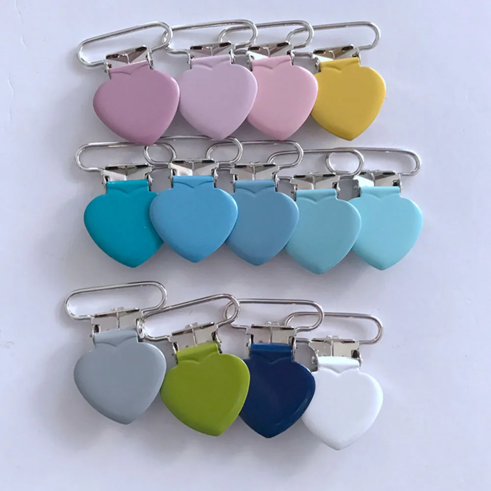 Соска ниппель для клипа железный держатель в форме сердца кормления младенцев