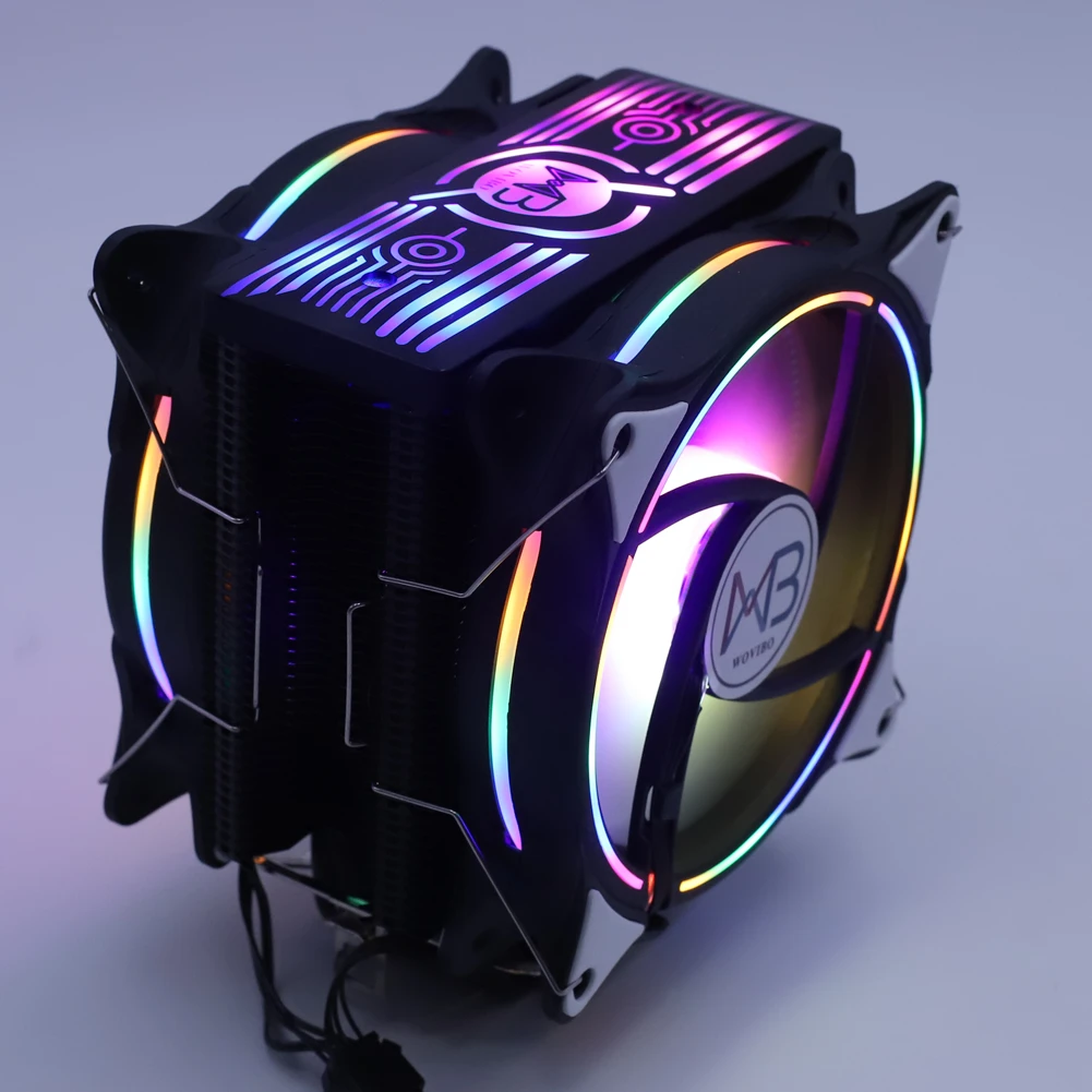 2020 новые Процессор охлаждающий вентилятор 120 мм 160W TDP Охлаждение Шим 4PIN для LGA 115x1366