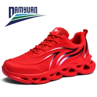 damyuan 2020 new summer fashion men shoes rubber sneakers running shoes sports breathable lace up zapatos de hombre big size 48