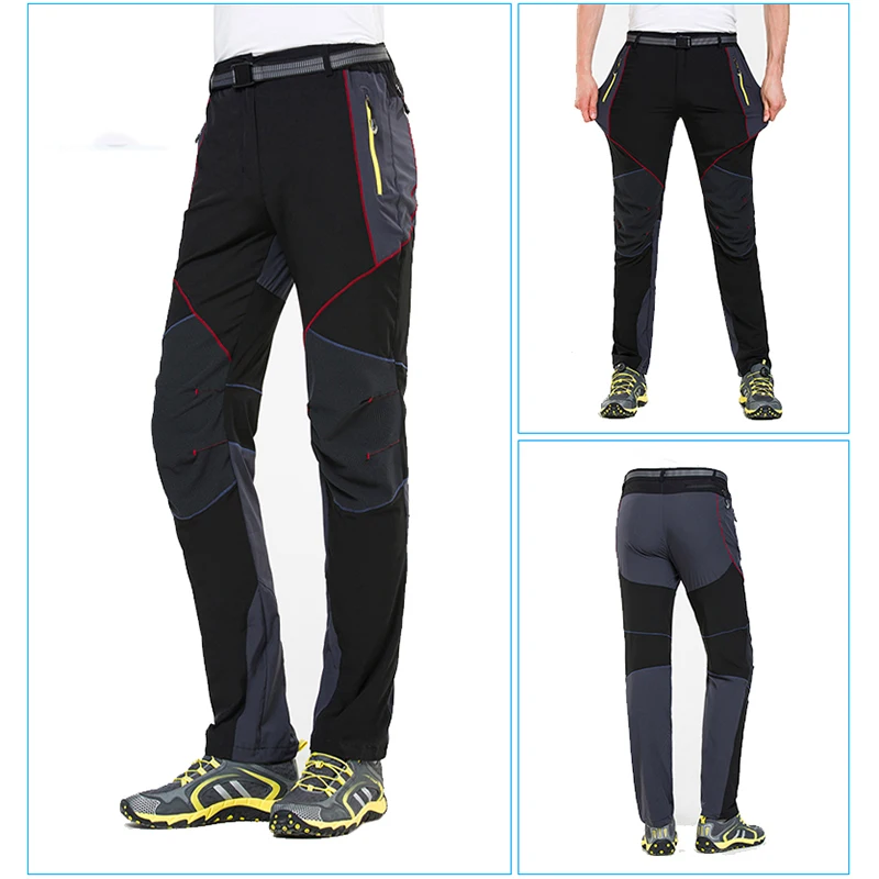 

Men Women Hiking Pants Summer Quick Dry Breathable Pant Waterproof Outdoor Trekking Climbing Male Female Elastic Sports Trousers