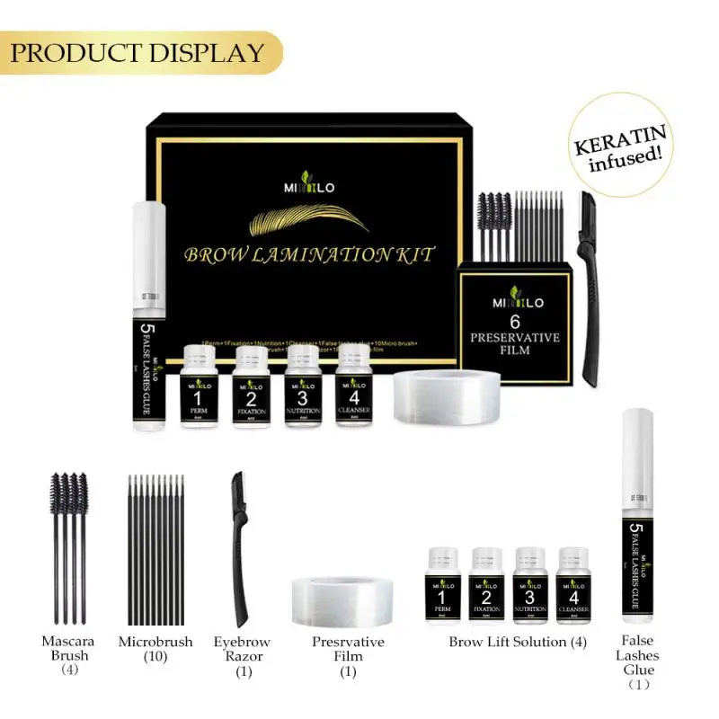 

Eyelash Perm Set Eyelash Perm Simple Perm Keratin Perm Eyebrow Wild Eyebrow Perm Tools Support Direct Sales 2021