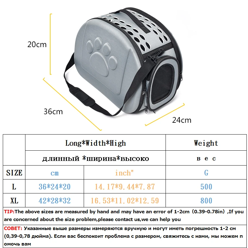 

PSM Foldable Dog Bag Breathable Ashion Leather Portable Pet Carrier Bag for Dogs Accessories Carrier for Dogs Puppy Chihuahua