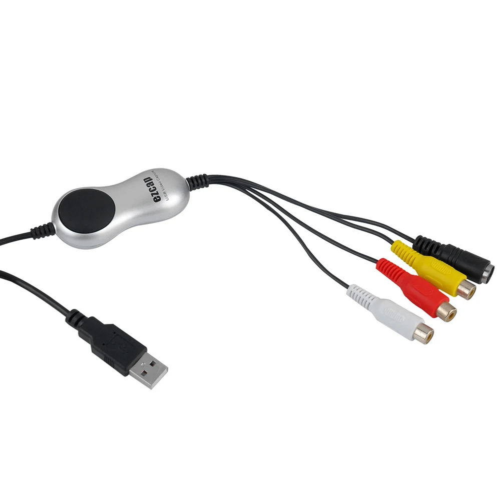 Конвертер цифровой USB интерфейс с кабелем AV аудио прочный захват аналогового