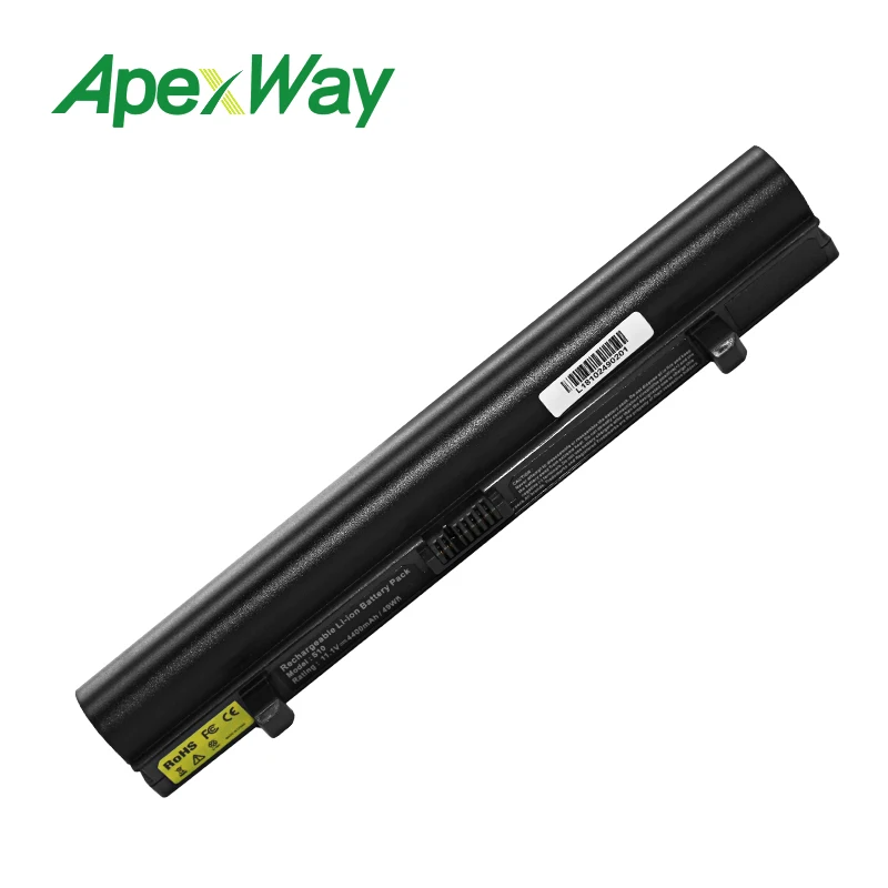 Apexway 4400 мАч ноутбук аккумулятор для Lenovo IdeaPad S10 S10e S12 S9 S9e серии 45K127 51J039 45K1275 45K2177 L08S3B21 L08S6C21